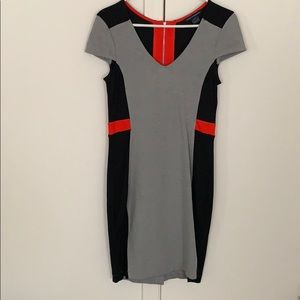 French Connection Color block dress